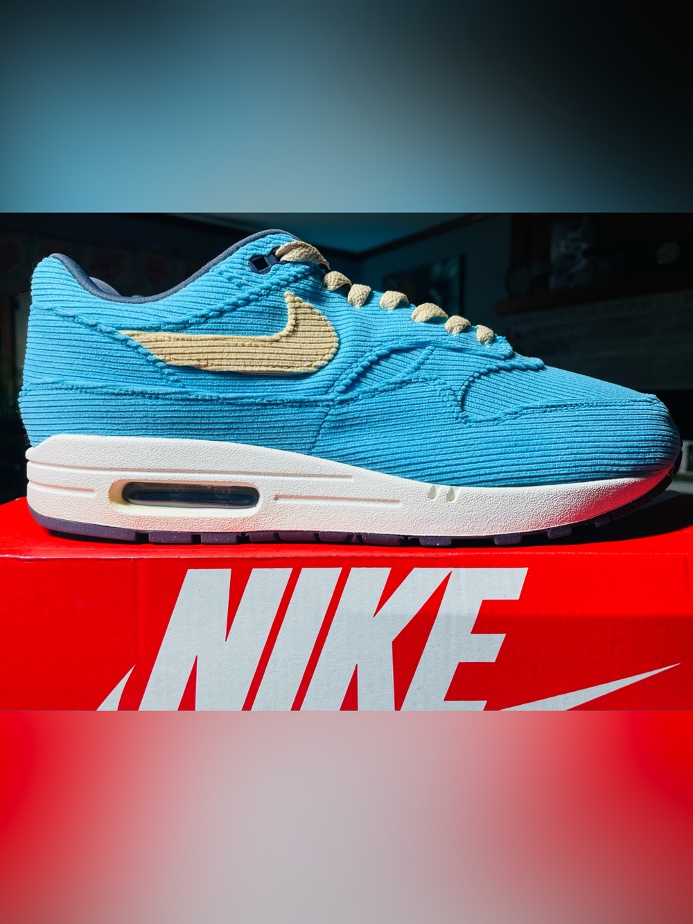 Nike Air Max 1 Corduroy Baltic Blue 11M